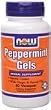 NOW PEPPERMINT GELS - 90 Enteric Coated Softgels