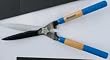 Westward 2ZB49 Hedge Shear, 10 In Blade, Wood Handle