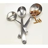 Weight Watchers Easy Measure 3 Piece Stainless Steel Serving Set