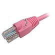 Cables Unlimited KaBLING UTP-1450-14P Cat5e Patch Cable with Bling and Snagless Boot (14 feet, Pink)