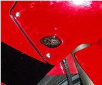 Motorcycle 02-08 Yamaha LED Flushmount Turn Signals Smoked Flush Mount Indicators Signals Fits R1 R6 R6S FZ1 FZ6