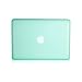 TopCase® O Rubberized Green Hard Case Cover for Macbook White 13