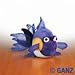 Lil'Kinz Mini Plush Stuffed Animal Purple Goldfish