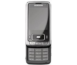 Samsung - SGH-G800 t�l�phone portable - slide - HSDPA / 3G / Bluetooth / photo / MP3 / slot m�moire microSD / radio - noir