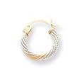 Sardelli - 14k Yellow Gold & Sterling Silver Hoop Earrings