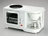 3 in 1 Breakfast Maker Kitchen with Coffee Kettle