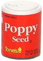 Tones Poppy Seed - 0.8 oz. jar, 144 per case