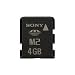 Sony MS Micro 4GB Memory Stick And USB Adaptor
