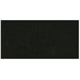 American Crafts Smooth Cardstock 12"X12"-Black  25 per pack