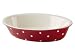 Kitchen & Housewares : Spode Baking Days Oval Rim Dish 12- 1/2 inch - Red