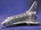 Diamond-Cut Space Shuttle Sculpture
