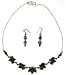 Designer Jewellery Earring & Necklace Sets Sterling Silver & Amethyst Gemstones (gnklcs250)