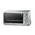DeLonghi EO1260 Stainless-Steel Toaster Oven with Broiler