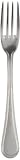 Adcraft AV-TBF 8 Inch Length, Mirror Finish, 18-8 Stainless Steel Flatware Avalon Table Fork (Pack of 12)