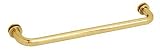CRL 20 Brass (BM Series) Tubular Single-Sided Towel Bar