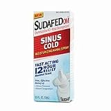 Sudafed OM Sinus Cold Nasal Spray 0.5oz .5 fl oz Sudafed OM Sinus Cold Nasal Spray 0.5oz .5 fl oz