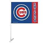 Chicago Cubs MLB Car Flag