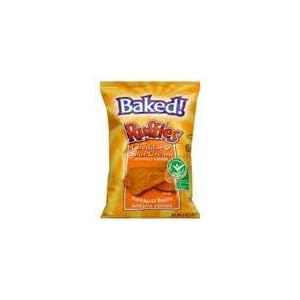 Baked Ruffles Cheddar and Sour Cream Flavor Potato Chips, 9 Ounces (Pack of 3) by Ruffles