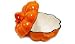Kitchen & Housewares : Paylesscookware Enamel Coated Cast Iron Pumpkin Pot 2-qt.