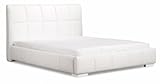 Amelie Platform Bed Size-Color - Queen - White