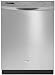 Whirlpool GU3600XTVY Monochromatic Stainless Steel Whirlpool GoldR Resource SaverTM Built-In Tall Tub Dishwasher ENERGY STARR Qualifieda