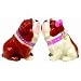 93414 Westland Giftware Mwah Magnetic Bulldogs Salt and Pepper Shaker Set, 3-Inch