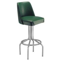 Click here to buy Richardson Bucket Seat Bar Stool - Chrome Frame: Red (T12) by Richardson.