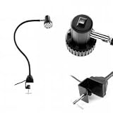 Reliable UberLight LED Task Light - UL8000C (Black) (20"H x 2.5"W x 4"D)