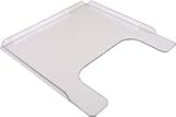 ¼ “ Polycarbonate Tray with Polycarbonate Rim - Adult (fits 17“ -18“ wheelcha
