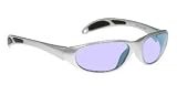 ACE (DIDYMIUM) GLASS WORKING SPECTACLES IN GRAY MAXX STYLISH, LIGHTWEIGHT, AND COMFORTABLE WRAP-AROUND PLASTIC STYLE SAFETY FRAME THAT IS DESIGNED TO HUG THE CONTOUR OF YOUR FACE BLOCKING LIGHT FROM ALL ANGLES.