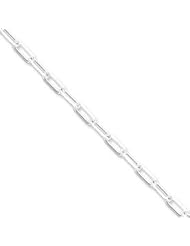 Sterling Silver 4.25mm Fancy Link Chain QFC54-8"