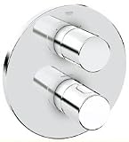 グローエ　グローサーモ3000コスモポリタン・サーモスタットバスシャワー埋込混合栓化粧部GROHE 【1946800J】