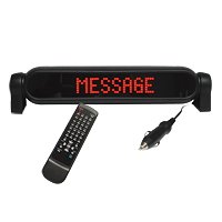 Leuchtschrift Laufschrift 350 LEDs 35x5cm KFZ Bar 12V