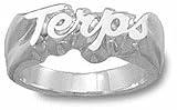 Maryland Terrapins &acute; Terps &acute; Ladies &acute; Ring Size 7 - Sterling Silver Jewelry - B0000DZF1W