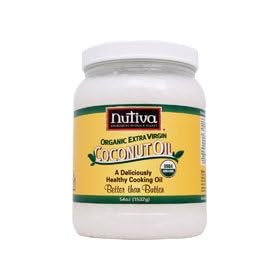 Nutiva Certified Organic Extra Virgin Coconut Oil -- 54 fl oz