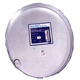 Camco 20800 2-Inch Aluminum Drain Pan with PVC Fitting, 20-Inch ID
