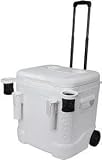 Igloo Ice Cube Marine Ultra Roller Cooler (60 Quart, White)