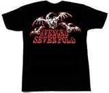 AVENGED SEVENFOLD - Skullbat - Black t-shirt