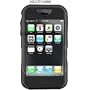 iSkin Revo Antimicrobial Silicone Case for iPhone 1G - Black/Black - Nighthawk