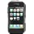 iSkin Revo Antimicrobial Silicone Case for iPhone 1G - Black/Black - Nighthawk