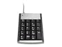 Ambir Mini USB Numeric Keypad with Dual USB Hub