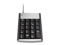 Ambir Mini USB Numeric Keypad with Dual USB Hub