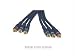 Cables To Go - 40009 - 1.5ft Velocity Component Video Cable (Blue)