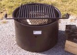 Handicap Accessible Fire Ring (300 Square Cooking Inches)