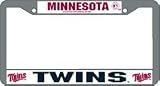 Minnesota Twins Chrome License Plate Frame