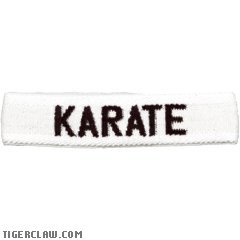 Sweatband - Karate Sweat Band