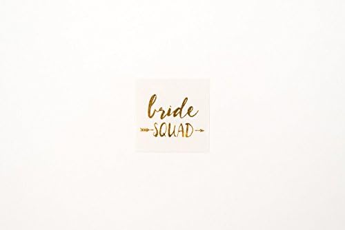Bride Squad Temporary Tattoo (Set of 11)