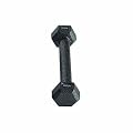 1 lb Grey Cast Iron Hex Dumbbell
