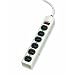 Electronics : Fellowes 99089 7-Outlet 12-Feet Cord Metal Power Strip