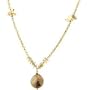 18kt Over Sterling Silver Genuine Gold Pearl and Citrine Necklace
